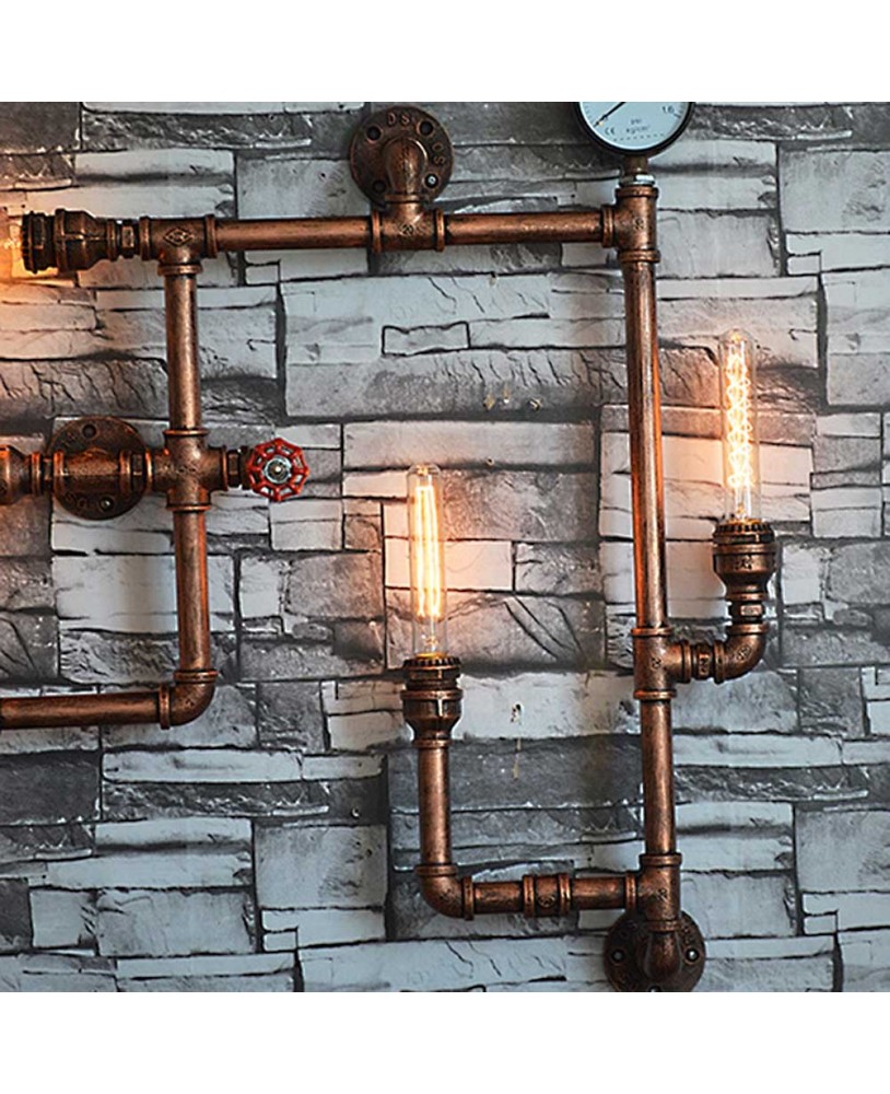 Steampunk Vintage Wall Lights For Dining Room Bar Home Decoration