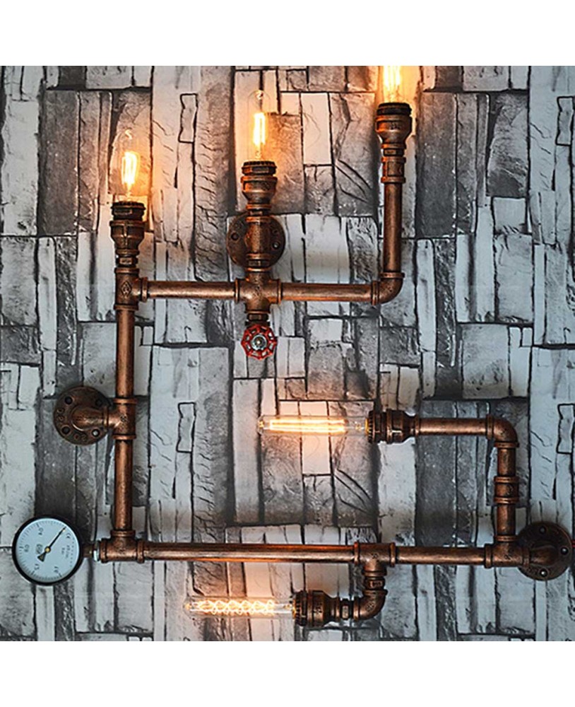 Steampunk Vintage Wall Lights For Dining Room Bar Home Decoration