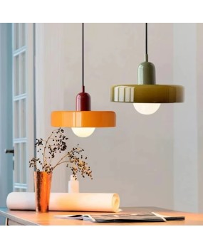 Retro Glass Pendant Lamps Indoor E27 LED Chandelier Living Room Dining Room Bedroom Kitchen Decorative lights Fixture