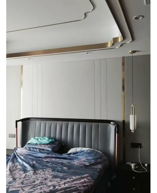 Modern Simple Full Copper Marble Pendant Light For Dining Room Bedroom Bedside Pure Copper LED Pendant Lights