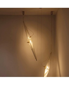 SINGCHAN Restaurant Chandelier Modern Minimalist Designer Loft Staircase Bar Glass Chandelier