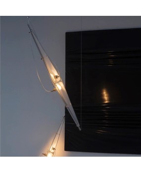 SINGCHAN Restaurant Chandelier Modern Minimalist Designer Loft Staircase Bar Glass Chandelier