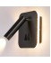 LED Bedside Wall Lamp with switch backlight Sconce free rotation Sconce indoor wall light For Bedroom reading light