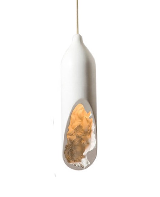 Japanese wabi-sabi abstract art cave plaster chandelier creative designer lamps minimalist postmodern chandelier