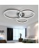 Modern Luxury Creative Simple 3 Ring LED Ceiling Light For Living Room Lights Bedroom Ceiling Lights Wedding Lights