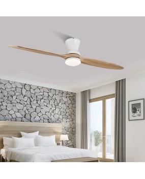 Modern LED Village Wooden Ceiling Fan Without Light Wood Ceiling Fans With Lights Decorative DC Ceiling Light Fan Lamp