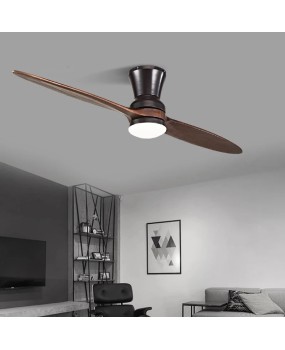Modern LED Village Wooden Ceiling Fan Without Light Wood Ceiling Fans With Lights Decorative DC Ceiling Light Fan Lamp