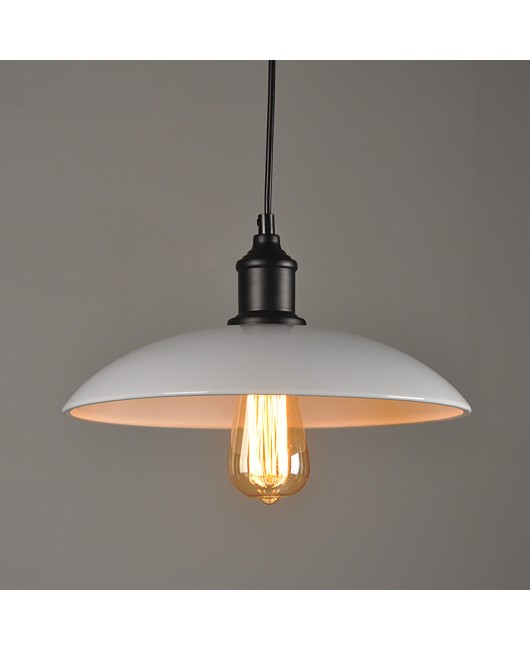 Industrial Retro Loft Iron Pendant Lamp Restaurant Restaurant Office Single Pot Cover Hanging Light