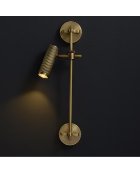 Designer all-copper LED wall lamp For living room TV background wall hotel club hall corridor corridor bedroom bedside lamp