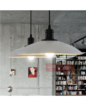 Industrial Retro Loft Iron Pendant Lamp Restaurant Restaurant Office Single Pot Cover Hanging Light