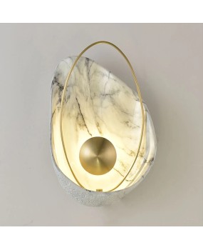 Shell Shape Led Wall Light Lighting Modern Creative TV Background Wall Bedside Foyer Wall Lamp Sconce Special Nordic Home Deco