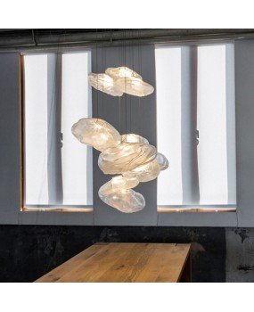 Bocci Glass Cloud Pendant Lamp Bedroom Bedside Hotel Lobby Staircase Decoration Light