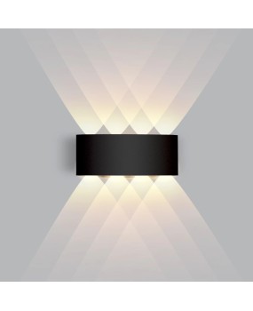IP65 LED Wall Lamp Outdoor Waterproof Garden Lighting Aluminum AC85-265 Indoor Bedroom Living Room Stairs Wall Light