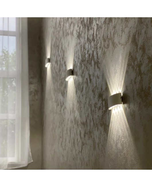 IP65 LED Wall Lamp Outdoor Waterproof Garden Lighting Aluminum AC85-265 Indoor Bedroom Living Room Stairs Wall Light
