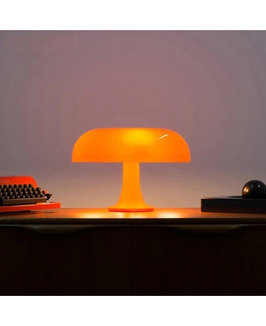 Italy Designer Led Mushroom Table Lamp for Hotel Bedroom Bedside Living Room Decoration Lighting Modern Minimalist Desk Lights