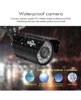 AHD720P/1080P waterproof IP Cameras home surveillance anti-theft security system AHD wired set 5-in-1 AHD DVR set mobile phone can be connected