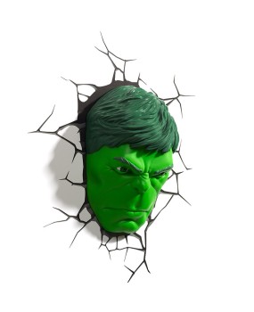 Hulk head wall lamp Avengers LED 3D night light 