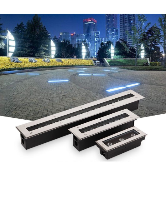 New LED Underground Light For Outdoor Garden Floor Light LED Stairs Buried lamp Recessed Yard Wall Washer AC85-265V 12V IP67