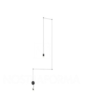 Nordic postmodern art designer chandelier simple geometric line exhibition hall chandelier