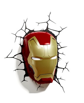 Iron Man Wall Light Avengers 3D Night Light