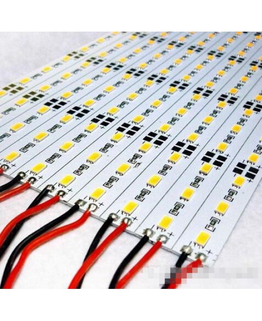 SMD 5730 led bar light 12 volt led light 36LEDs/0.5M 72LEDs/1M 144LEDs/2M led hard strip With V-shaped Aluminum channel 