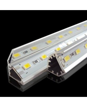 SMD 5730 led bar light 12 volt led light 36LEDs/0.5M 72LEDs/1M 144LEDs/2M led hard strip With V-shaped Aluminum channel 