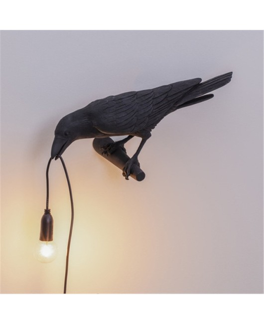 Seletti bird table lamp auspicious bird wall lamp bedroom bedside bird wall lamp light