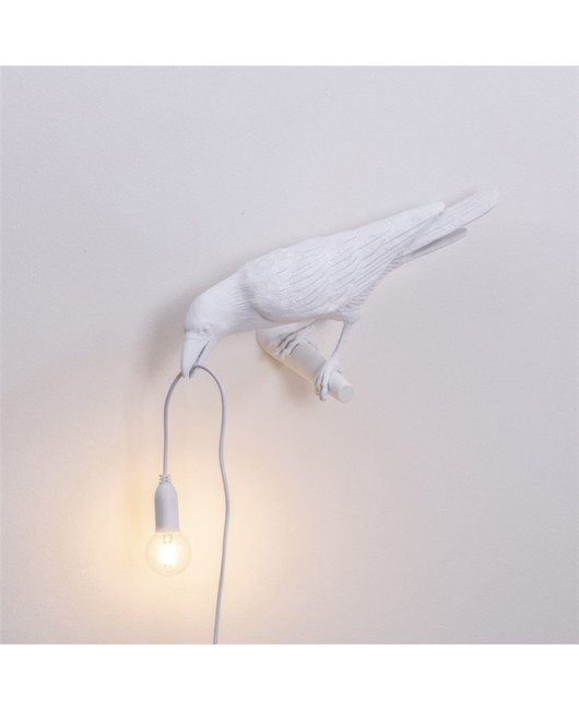 Seletti bird table lamp auspicious bird wall lamp bedroom bedside bird wall lamp light