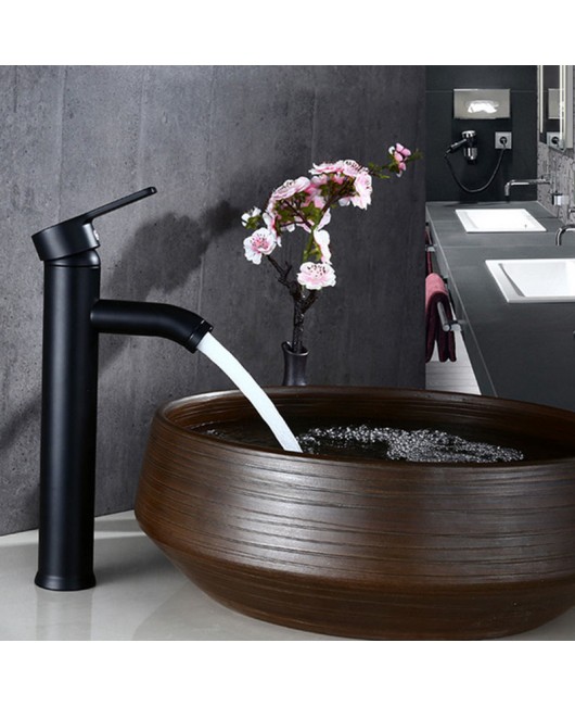Single Handle Bathroom Basin Faucets Cold/Hot Mixer Basin Sink Tap Black Water Kitchen Faucet Bathroom Accessories
