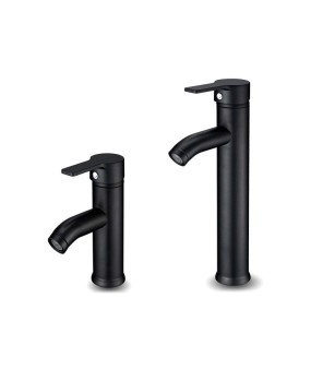 Single Handle Bathroom Basin Faucets Cold/Hot Mixer Basin Sink Tap Black Water Kitchen Faucet Bathroom Accessories