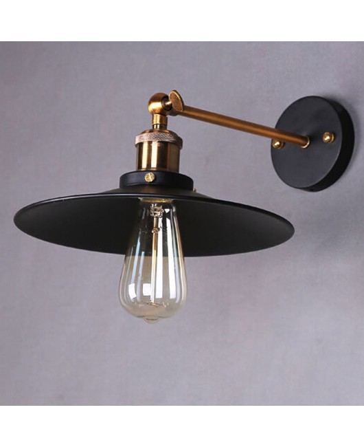 American style bedside antique wall lamp single-head living room lights vintage fashion bar lamps