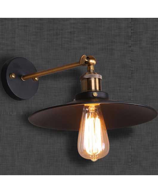 American style bedside antique wall lamp single-head living room lights vintage fashion bar lamps