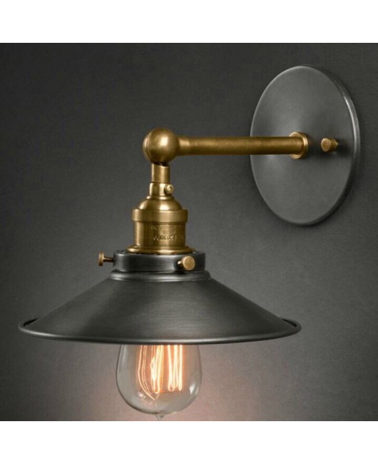 American style bedside antique wall lamp single-head living room lights vintage fashion bar lamps