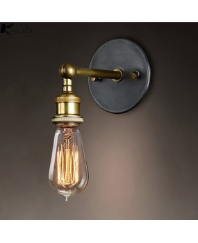 Vintage Loft Adjustable Industrial Metal Wall Light Retro Brass Modern Wall lamp Country Style Sconce Lamp Fixtures
