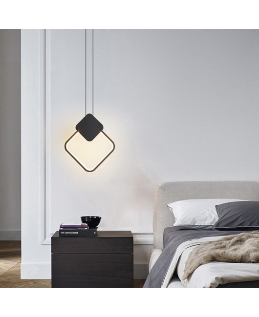 Modern led pendant lamp stylish minimalism GEO ceiling chandelier light hang dinner table decor kitchen hanging Lighting