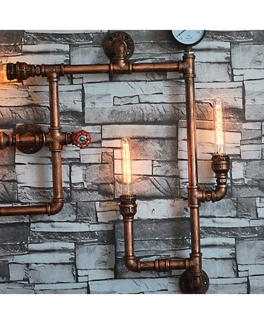 Steampunk Vintage Wall Lights For Dining Room Bar Home Decoration American Industrial Loft E27 Wall Sconce