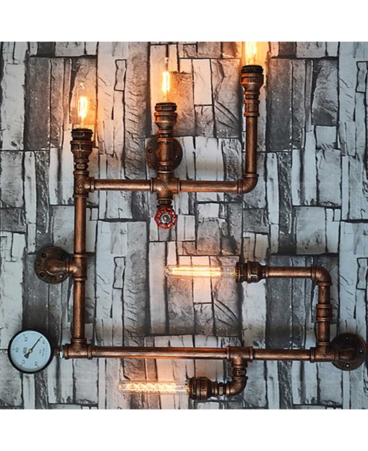 Steampunk Vintage Wall Lights For Dining Room Bar Home Decoration American Industrial Loft E27 Wall Sconce