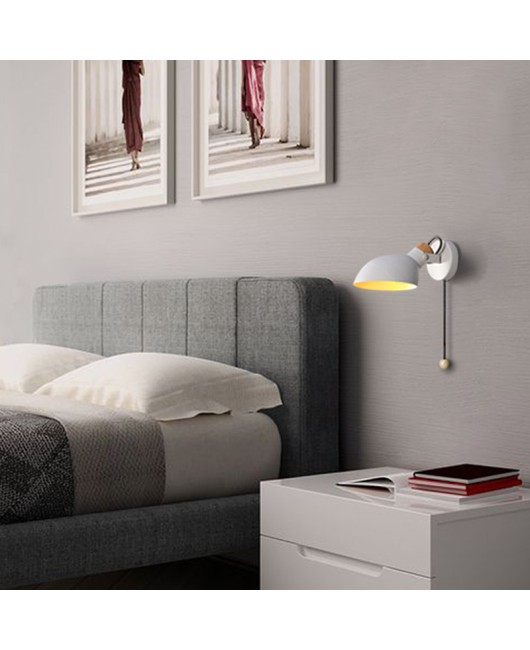 Simple creative wall light led bedside bedroom Foyer Study Nordic design living room corridor hotel wall lamps Hotel