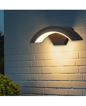 12W Infrared Motion Sensor Outdoor Waterproof LED Wall Light Garden Balcony Corridor Porch Light Exterior Wall Light