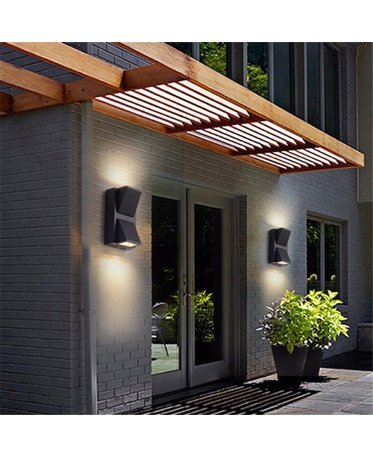 3W 6W Outdoor Waterproof led wall light Balcony Corridor Step Wall Lamp Villa Hotel Building Exterior Wall Light