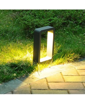 Outdoor Garden Pathway Lawn Light Holiday Landscape Lawn Pillar Light Villa Passage Walkway Bollard Light