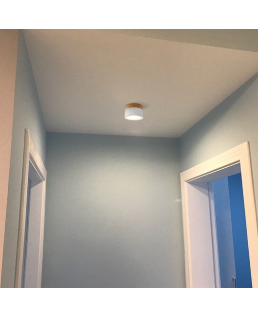 LED ceiling spot light for ceiling lamps Lighting Fixtures led 5W Wood downlight spotlight modern wood living light