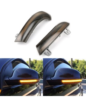 2 PCS/lot For VW GOLF 5 GTI V MK5 Jetta Passat B5.5 B6 Sharan Superb EOS Dynamic LED Turn Signal Light Side Wing Mirror Indicator 