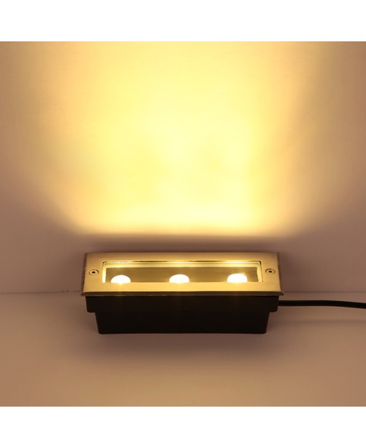 LED Underground Light For Outdoor Garden Floor Light LED Stairs Buried lamp Recessed Yard Wall Washer AC85-265V IP67