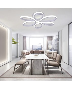 LED simple modern acrylic ceiling light creative plum ceiling light