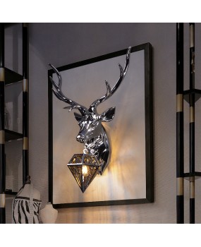 Nordic Antler Wall Lamp Creative Wall Lamps Deer Lamp for Bedroom Buckhorn Kitchen Wall Lights
