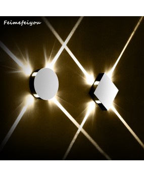 Applique murale luminaire round square wall lamp bedroom light corridor staircase hotel 12W LED aisle indoor lighting