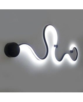 Modern wall lamps for bedroom white or balck color for living room bedside decoration Aisle wall light 