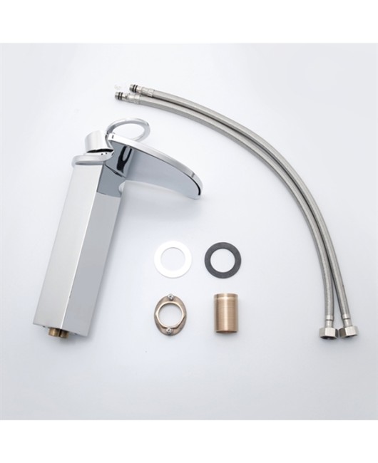 Chrome Waterfall Basin Tap Sanitary Ware Mixer