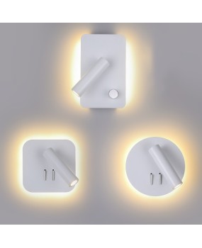 LED Wall Lamp Modern Bedroom Bedside Lamp Wall Lights Garden Lights